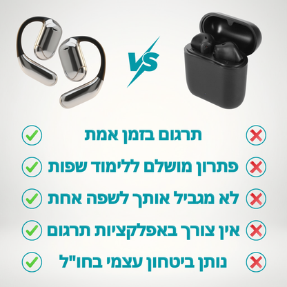 אוזניות תרגום - VOQU™